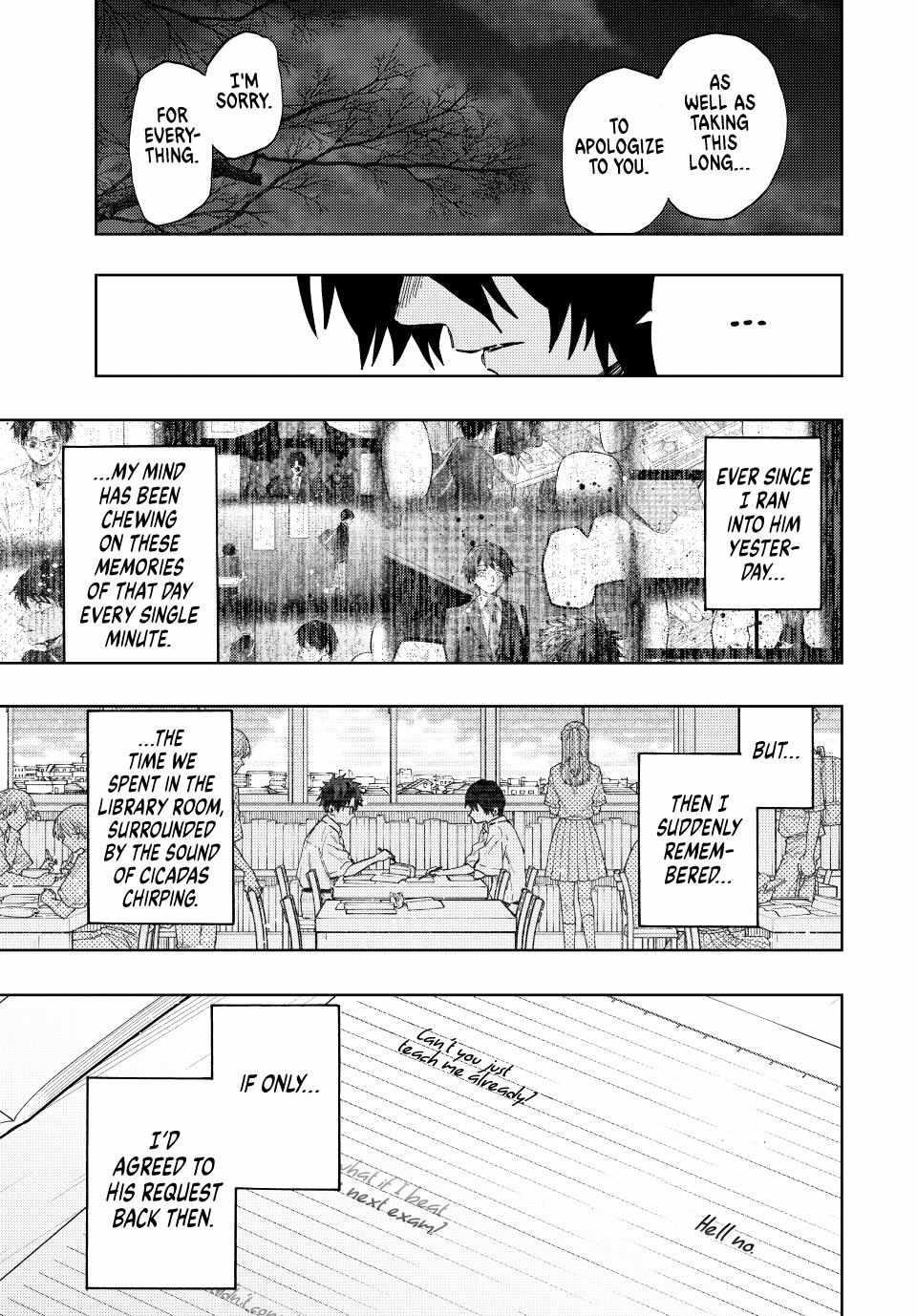 Kaoru Hana wa Rin to Saku Chapter 114 - Page 9 in English