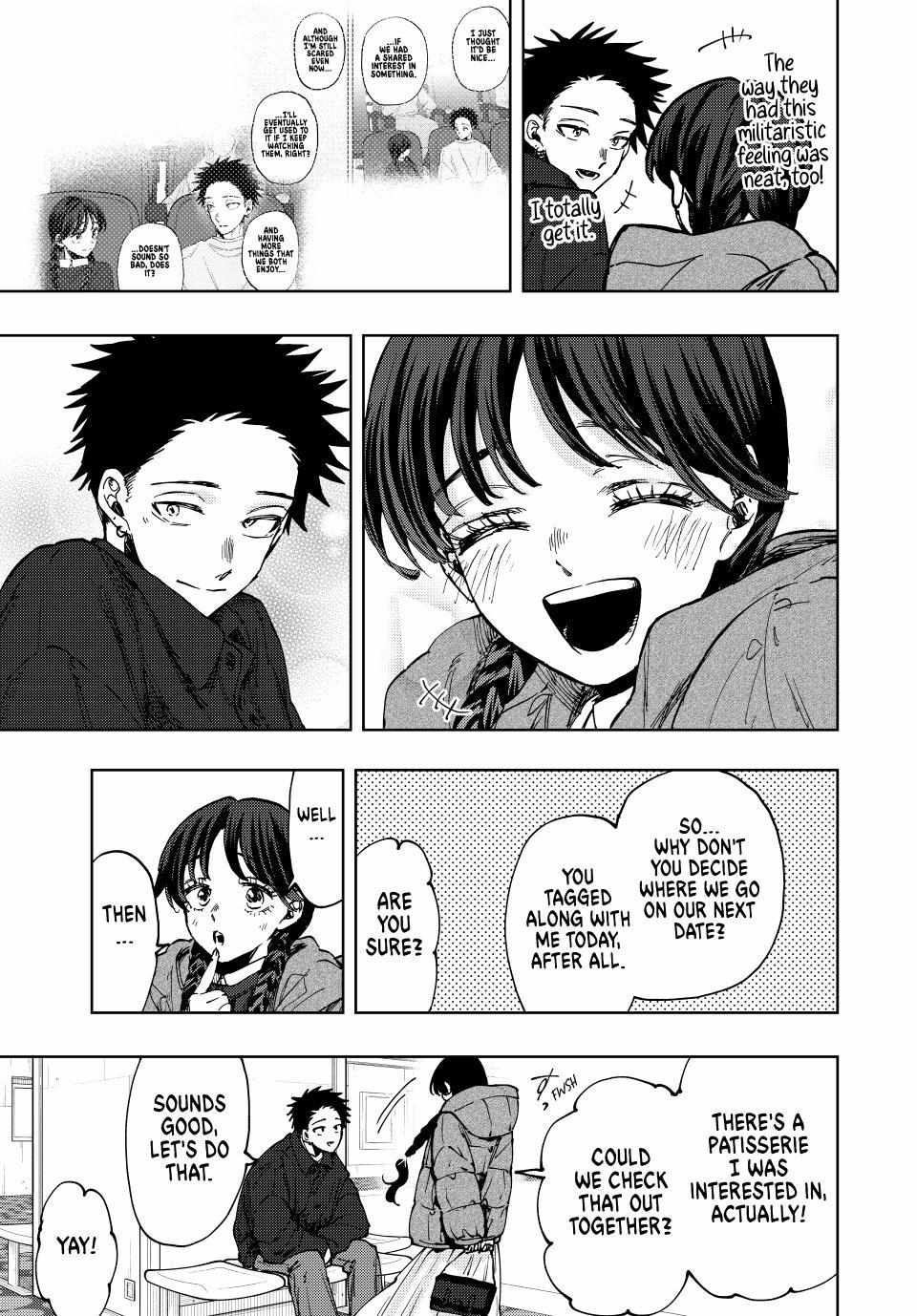 Kaoru Hana wa Rin to Saku Chapter 116 - Page 17 in English