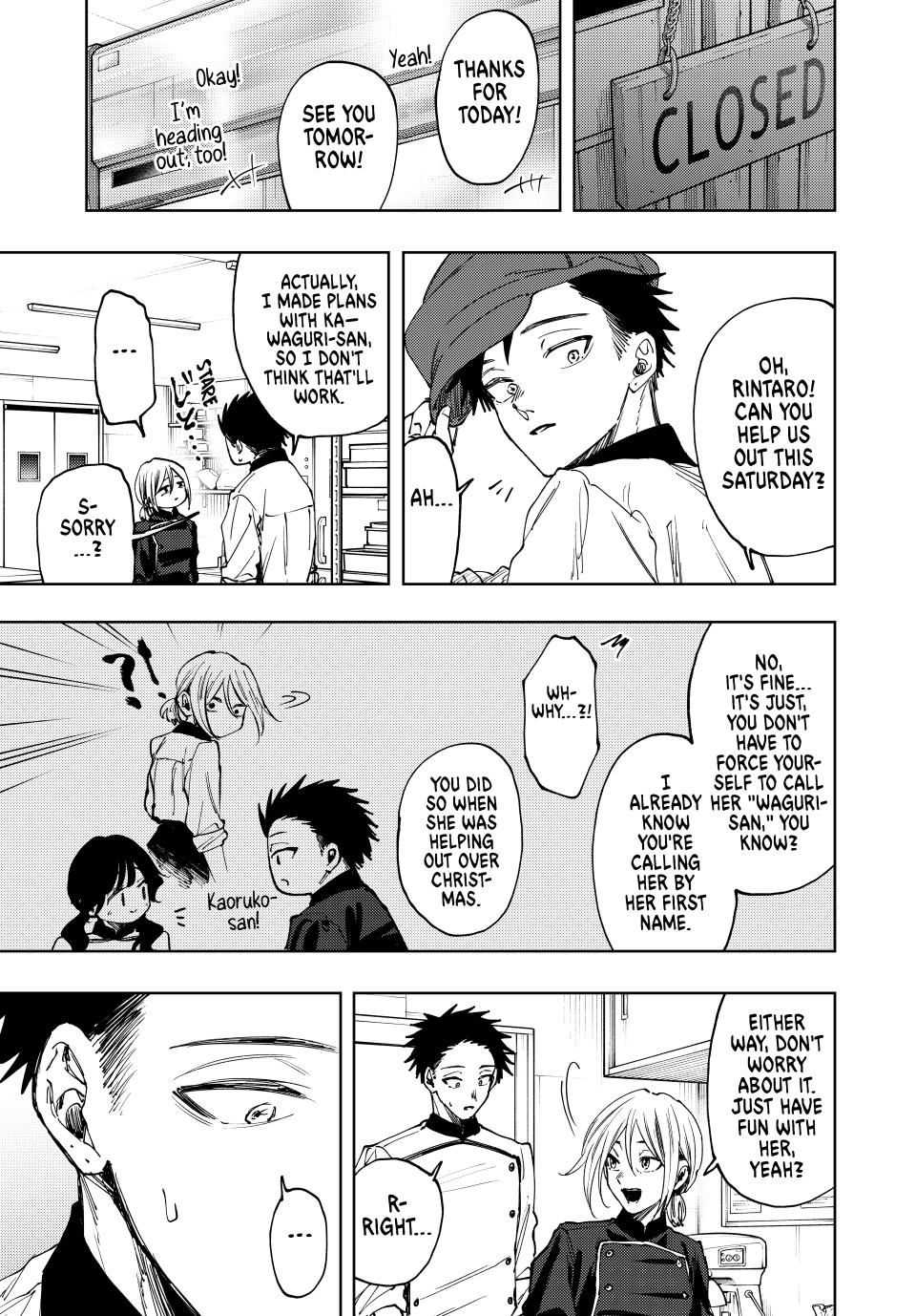 Kaoru Hana wa Rin to Saku Chapter 117 - Page 5 in English