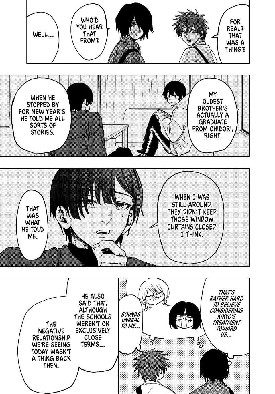 Kaoru Hana wa Rin to Saku Chapter 120 - Page 19 in English