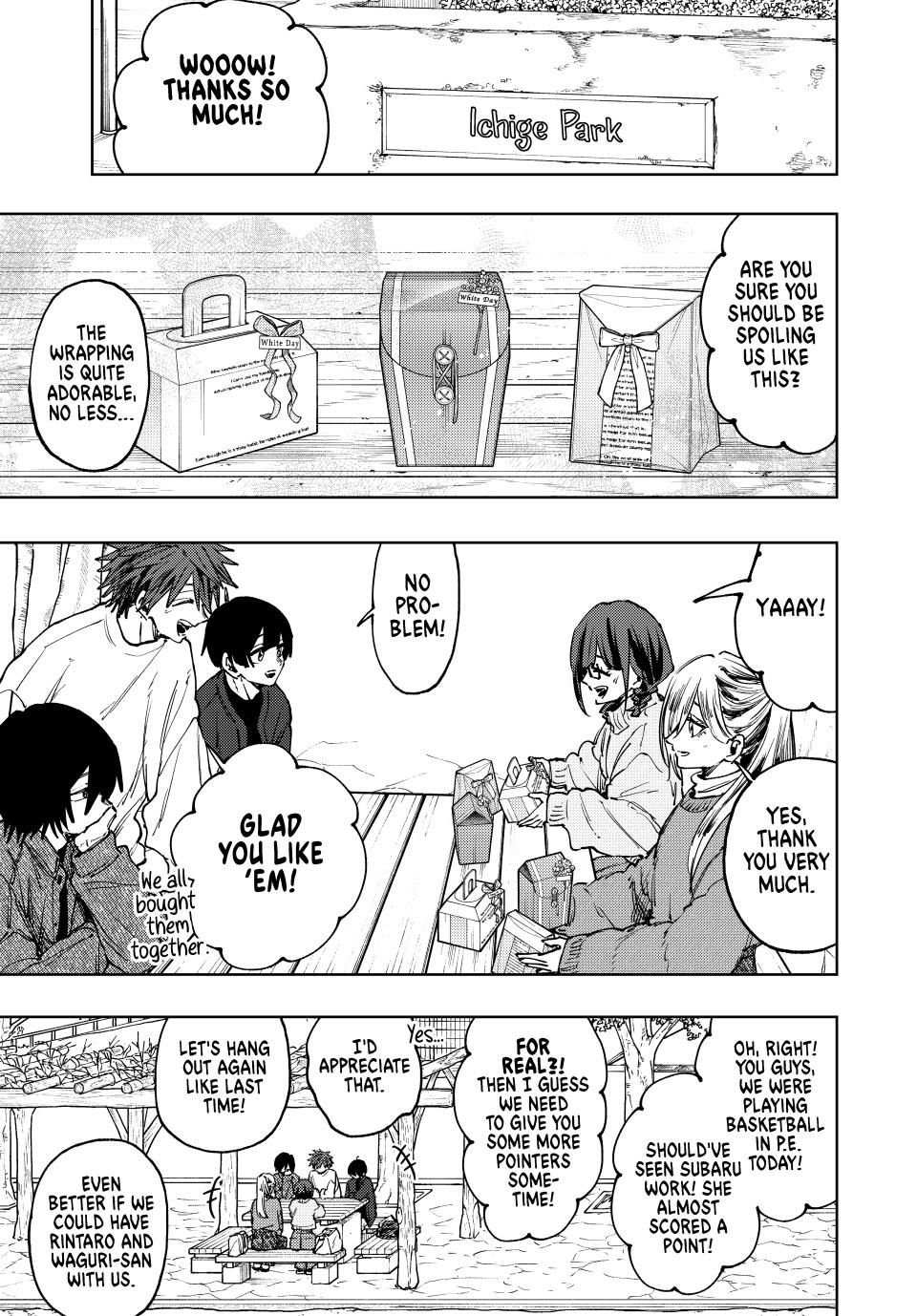 Kaoru Hana wa Rin to Saku Chapter 120 - Page 3 in English