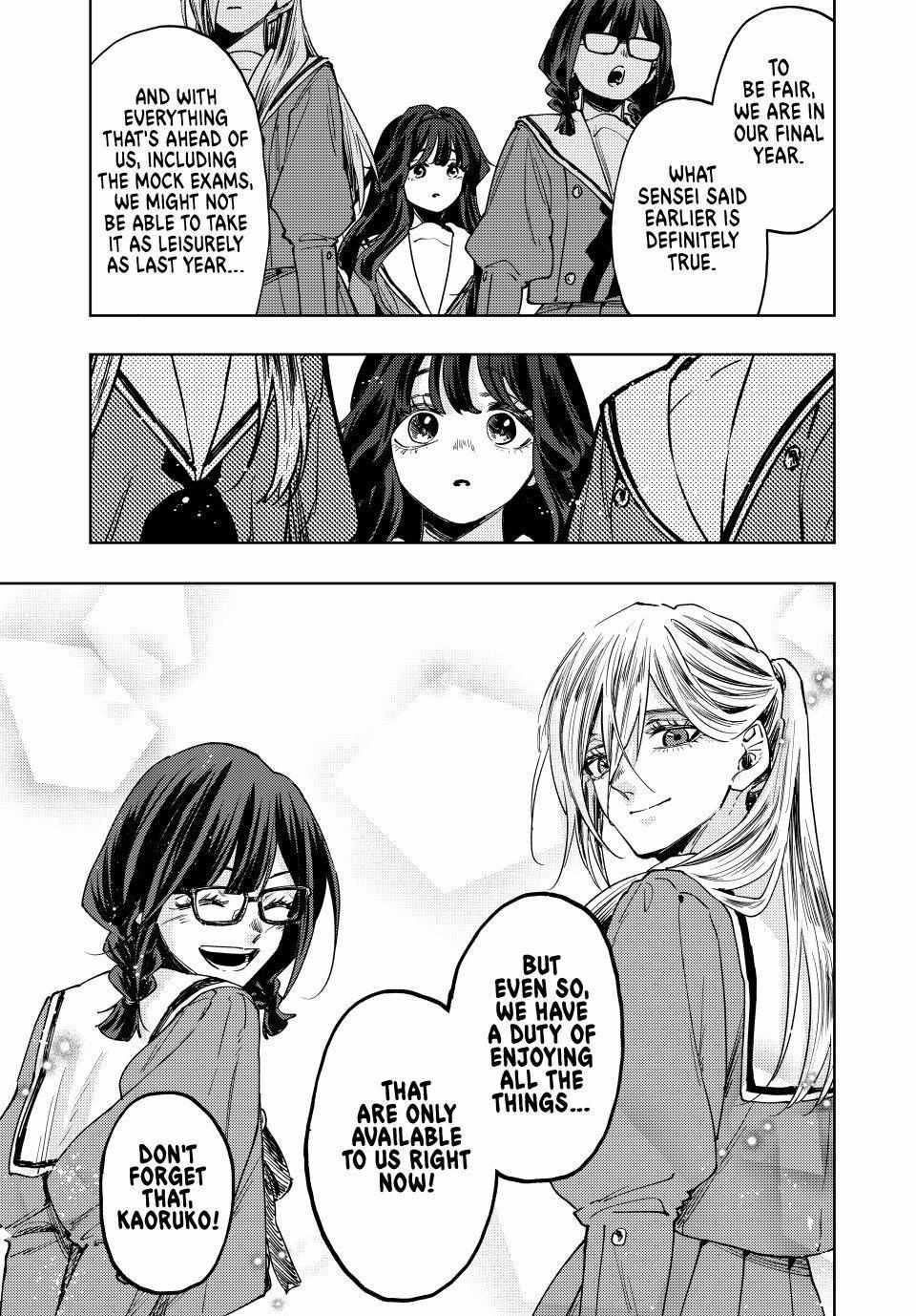 Kaoru Hana wa Rin to Saku Chapter 122 - Page 17 in English