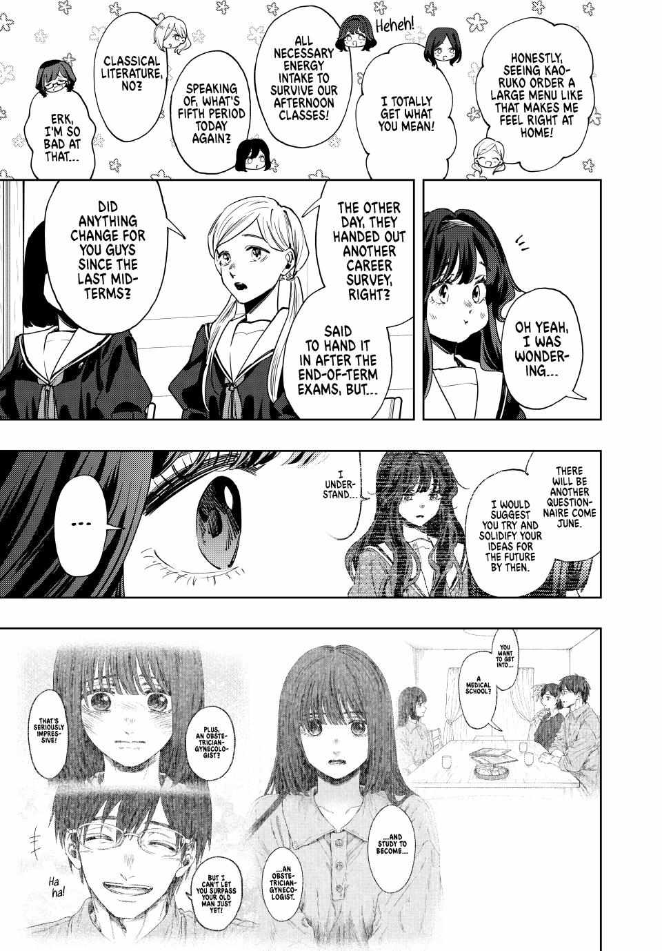 Kaoru Hana wa Rin to Saku Chapter 132 - Page 3 in English