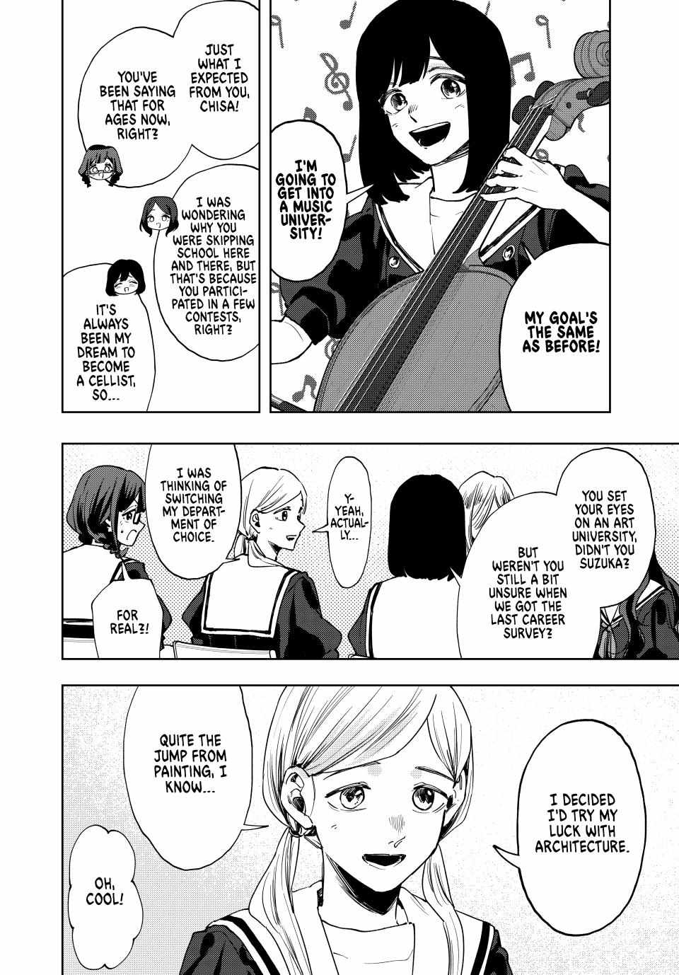 Kaoru Hana wa Rin to Saku Chapter 132 - Page 4 in English