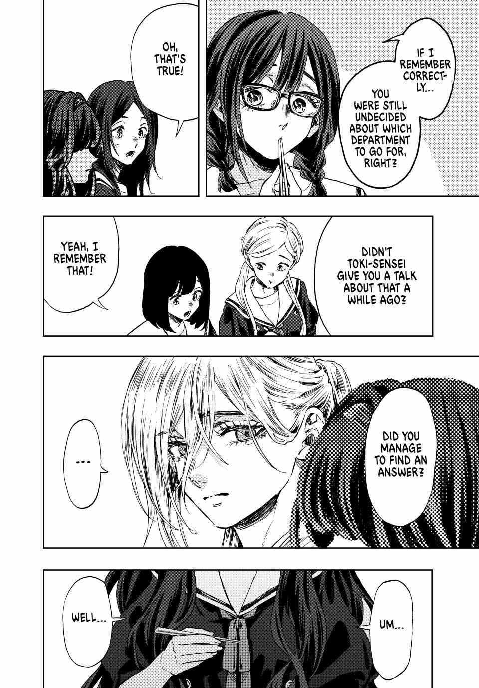 Kaoru Hana wa Rin to Saku Chapter 132 - Page 8 in English