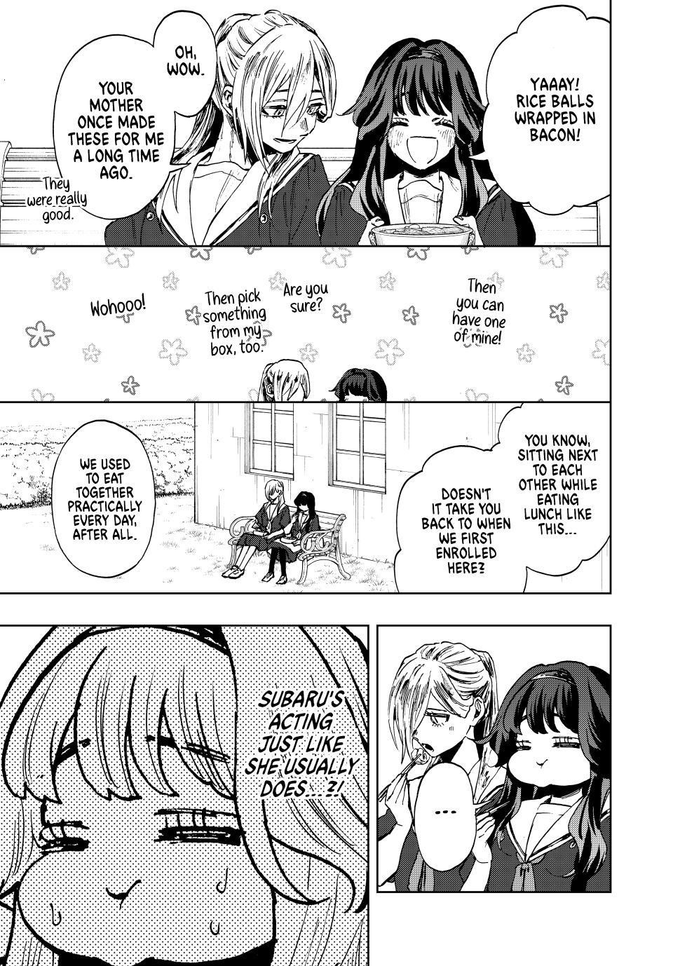 Kaoru Hana wa Rin to Saku Chapter 140 - Page 11 in English