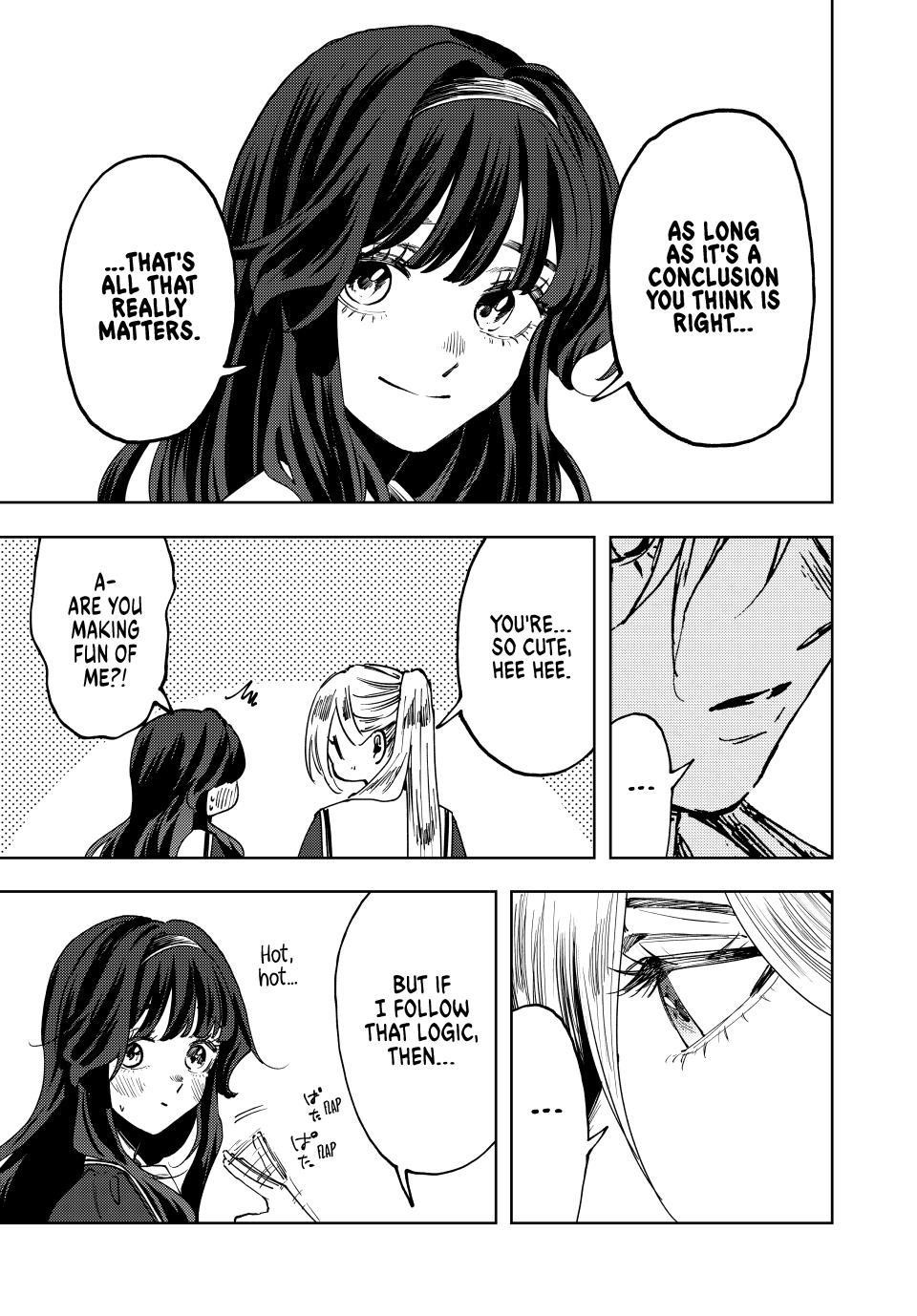 Kaoru Hana wa Rin to Saku Chapter 140 - Page 21 in English