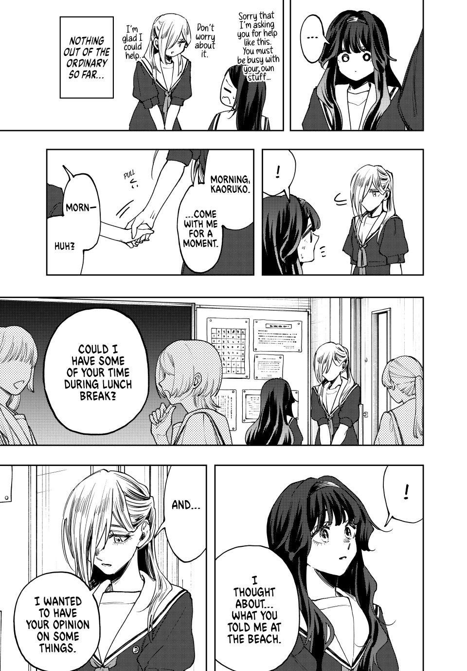 Kaoru Hana wa Rin to Saku Chapter 140 - Page 5 in English