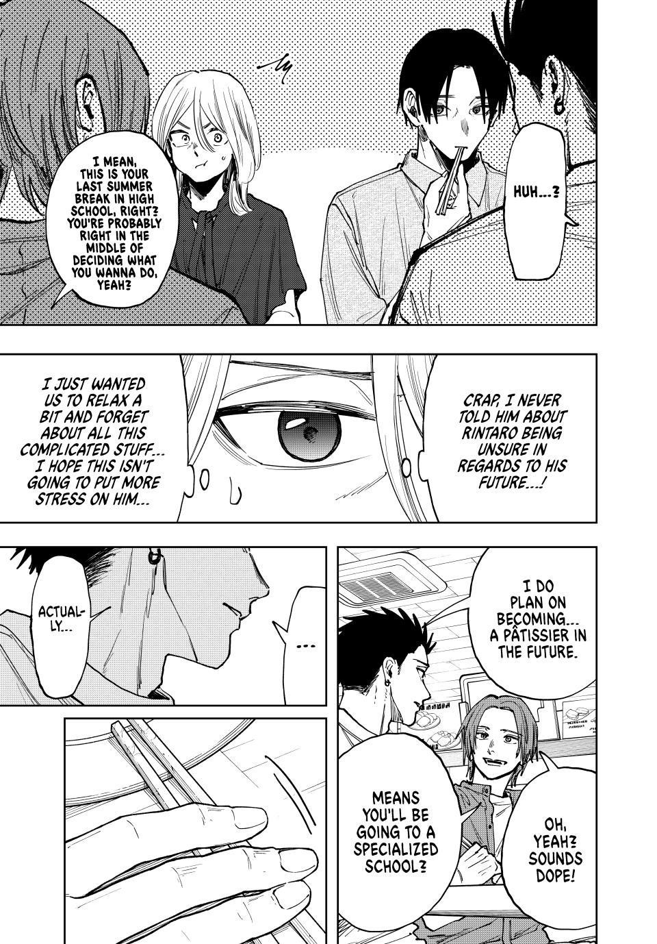 Kaoru Hana wa Rin to Saku Chapter 145 - Page 9 in English