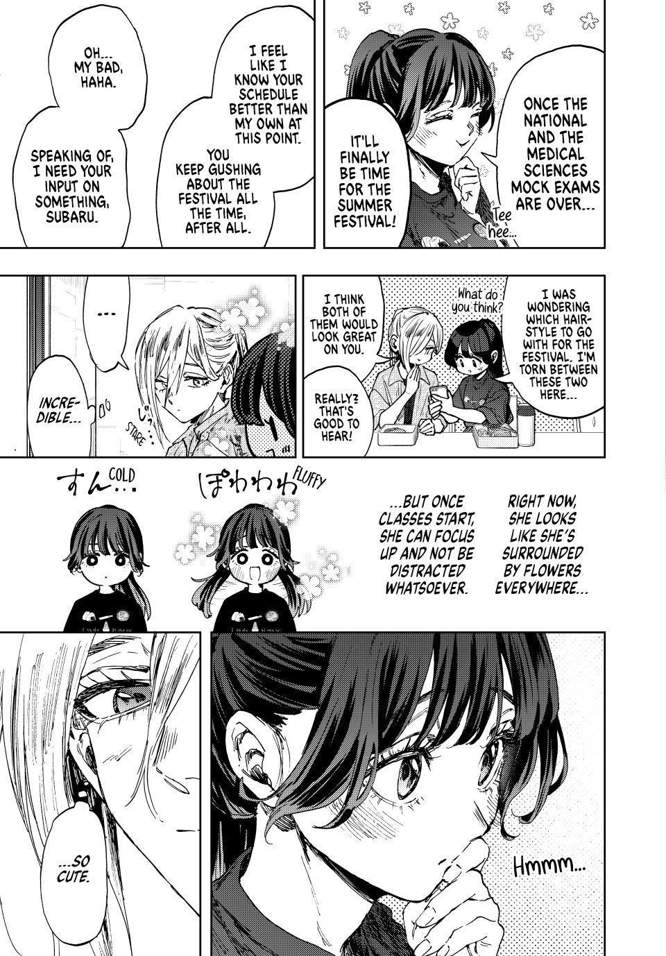 Kaoru Hana wa Rin to Saku Chapter 148 - Page 9 in English