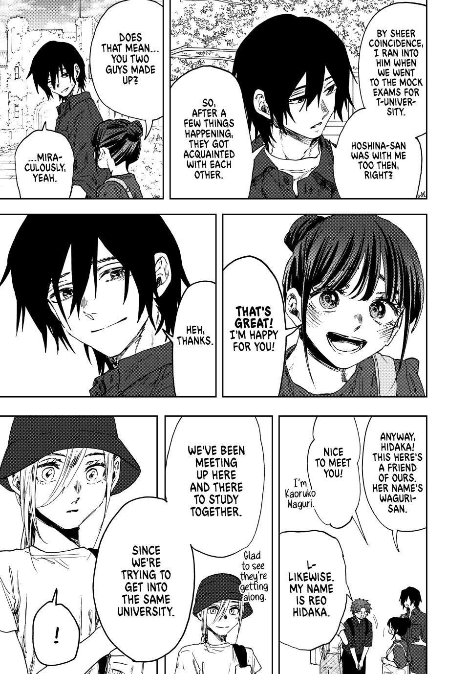 Kaoru Hana wa Rin to Saku Chapter 151 - Page 11 in English