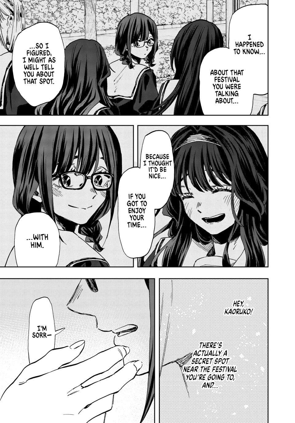 Kaoru Hana wa Rin to Saku Chapter 163 - Page 11 in English