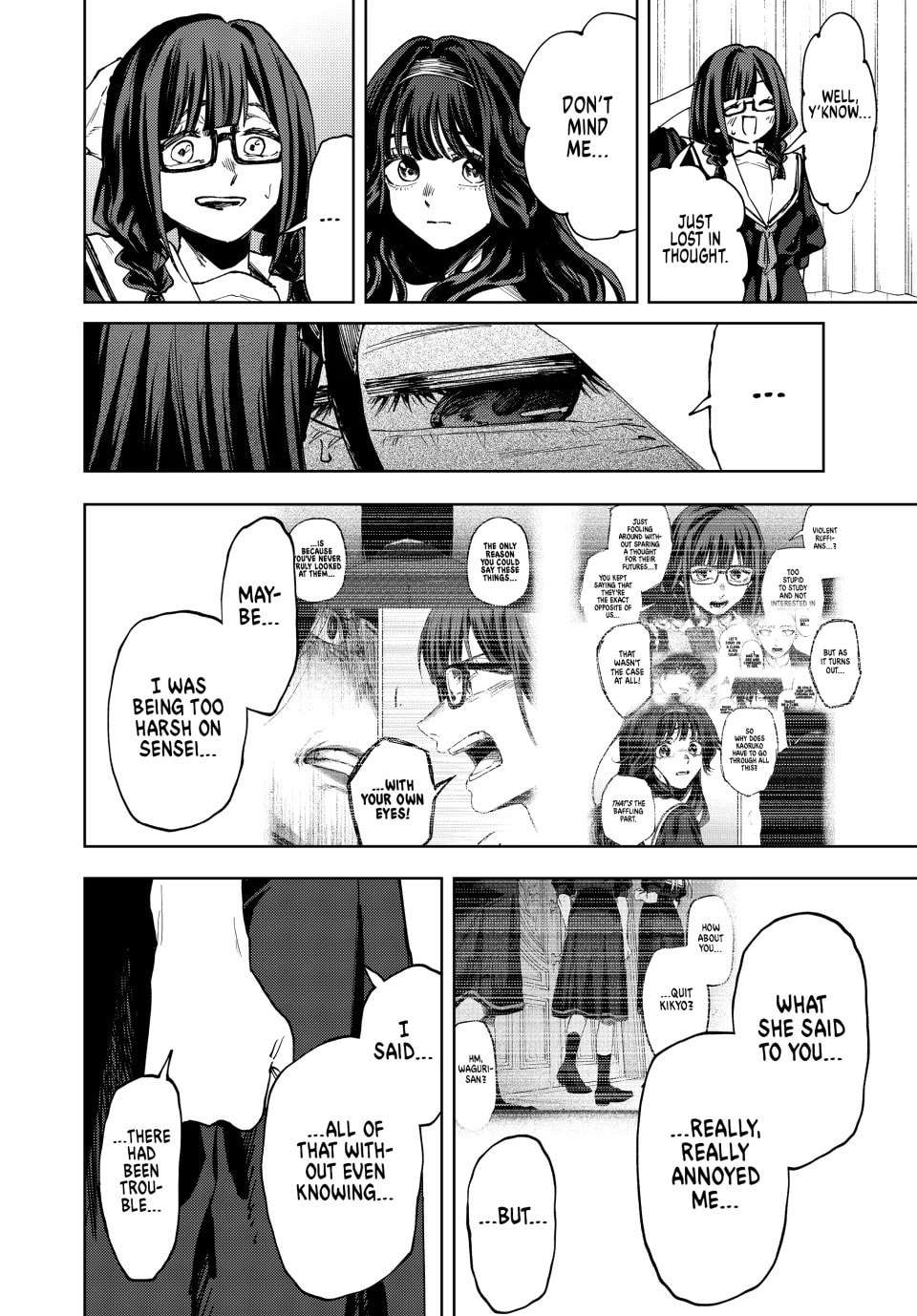 Kaoru Hana wa Rin to Saku Chapter 163 - Page 8 in English