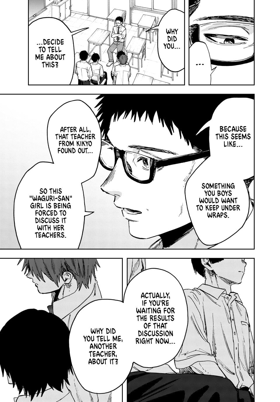 Kaoru Hana wa Rin to Saku Chapter 164 - Page 3 in English