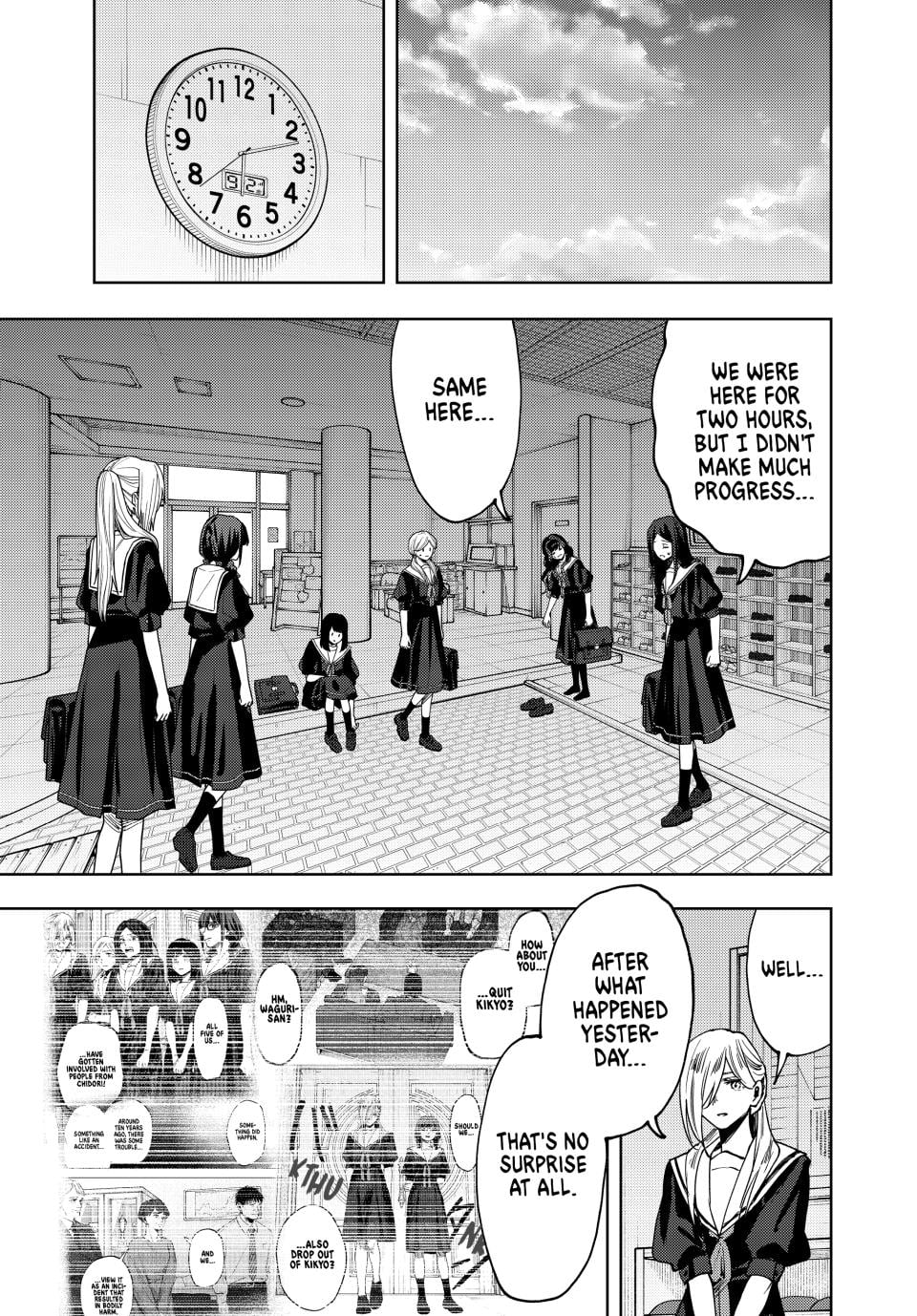Kaoru Hana wa Rin to Saku Chapter 165 - Page 3 in English