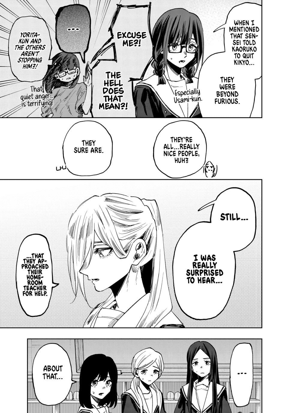 Kaoru Hana wa Rin to Saku Chapter 165 - Page 5 in English