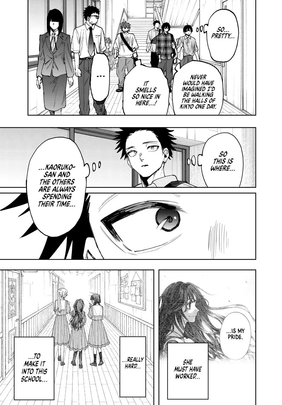 Kaoru Hana wa Rin to Saku Chapter 169 - Page 17 in English