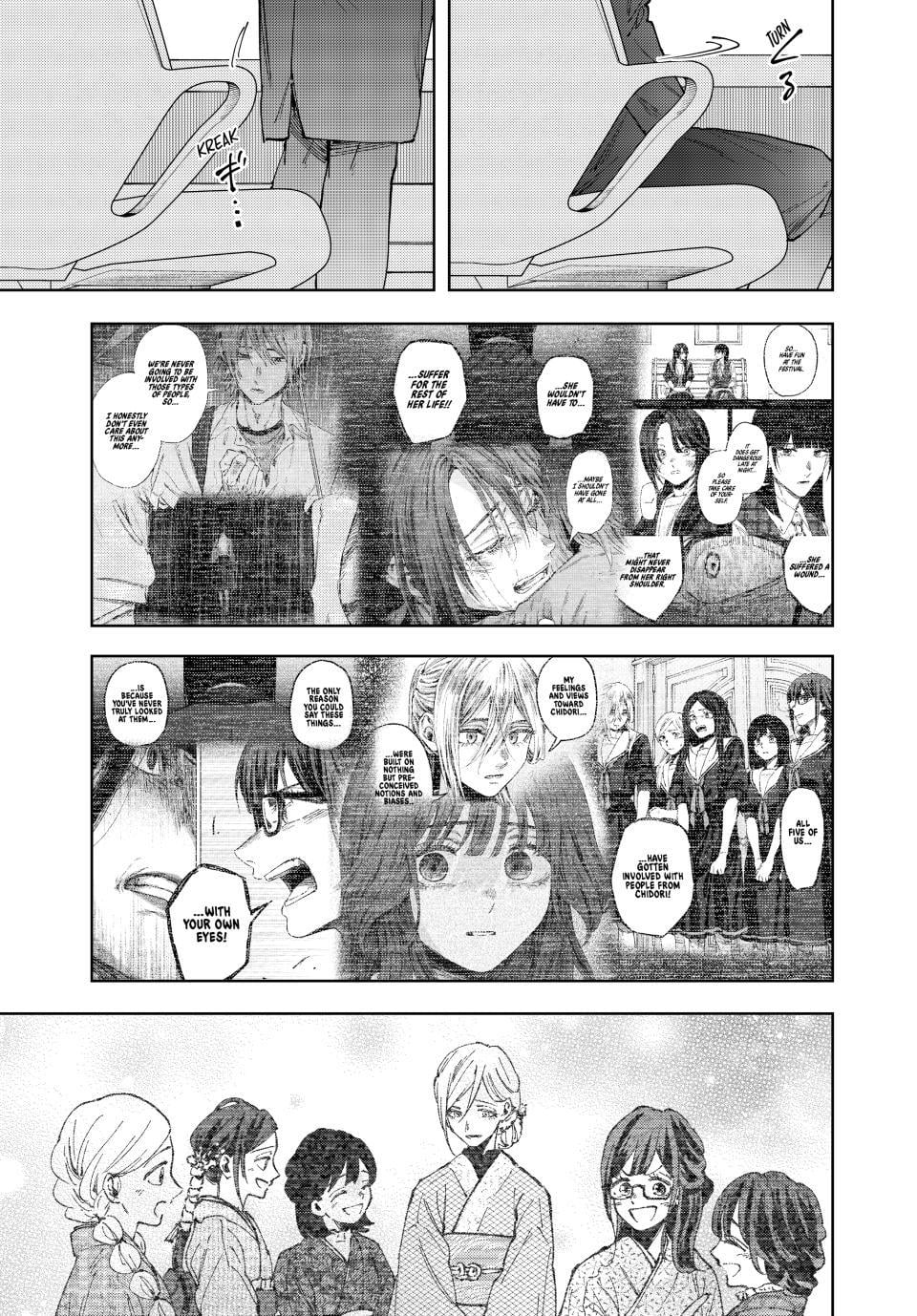 Kaoru Hana wa Rin to Saku Chapter 174 - Page 11 in English
