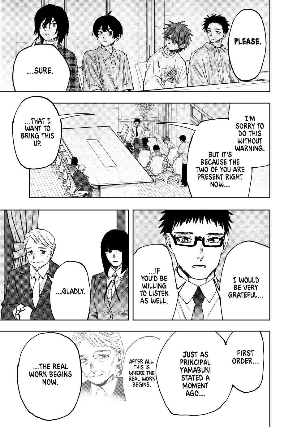 Kaoru Hana wa Rin to Saku Chapter 175 - Page 9 in English