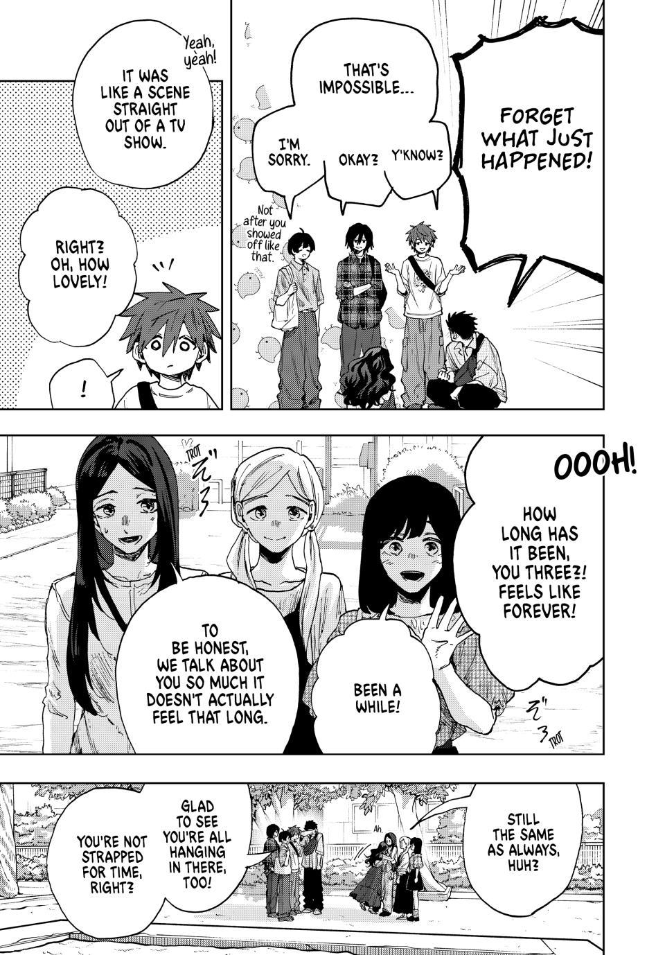Kaoru Hana wa Rin to Saku Chapter 176 - Page 3 in English