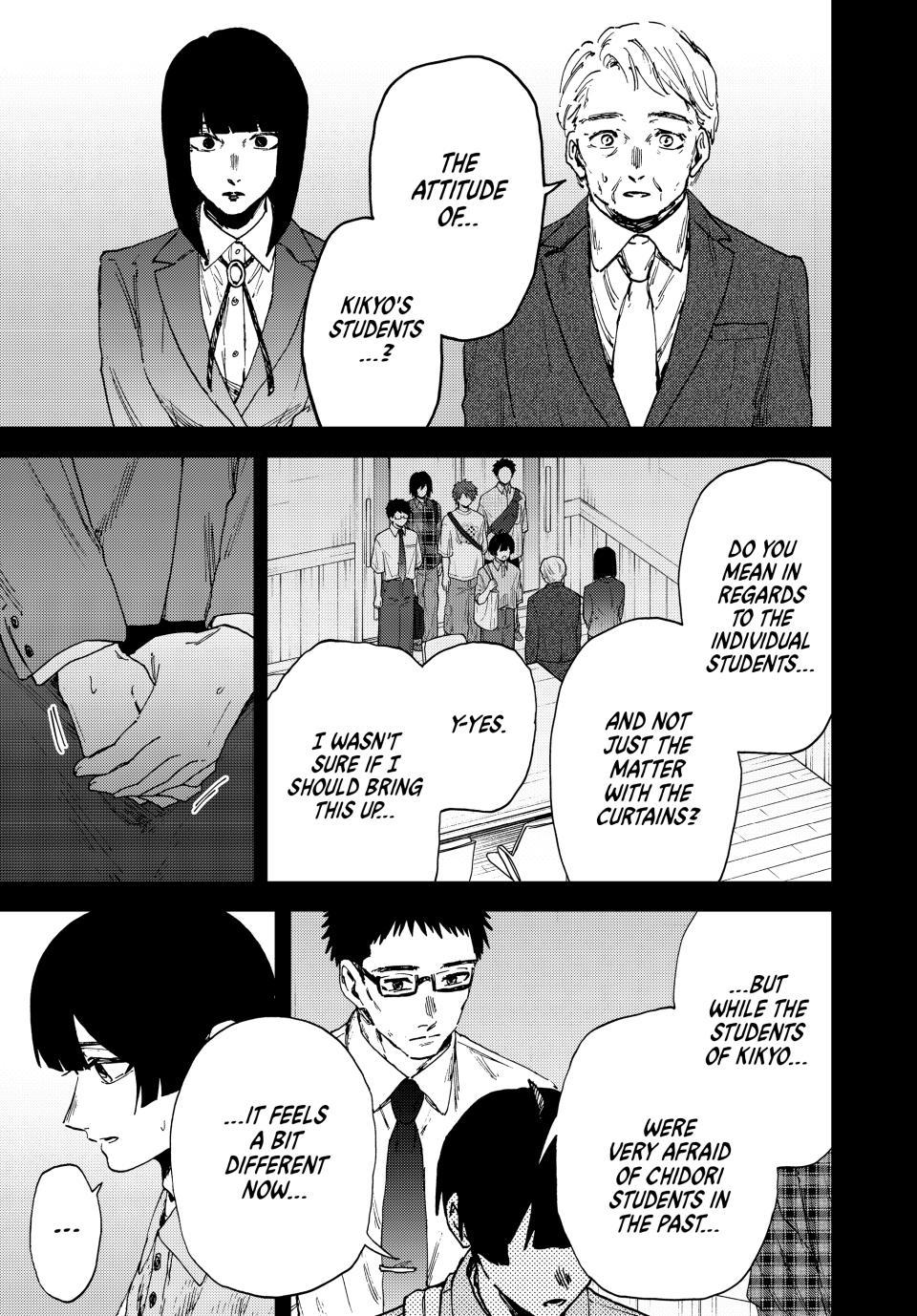 Kaoru Hana wa Rin to Saku Chapter 177 - Page 9 in English