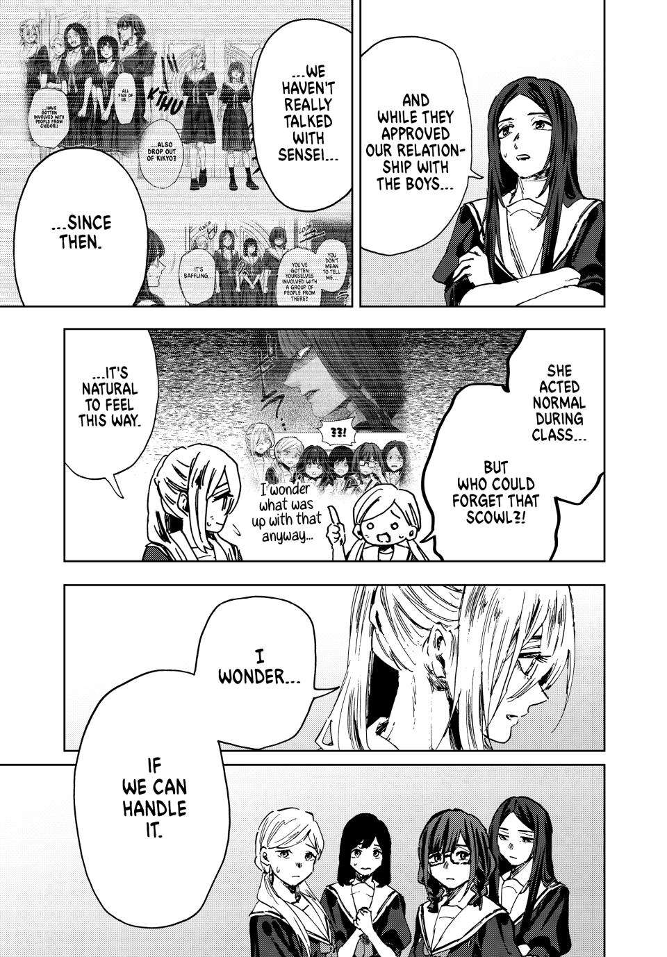 Kaoru Hana wa Rin to Saku Chapter 178 - Page 5 in English