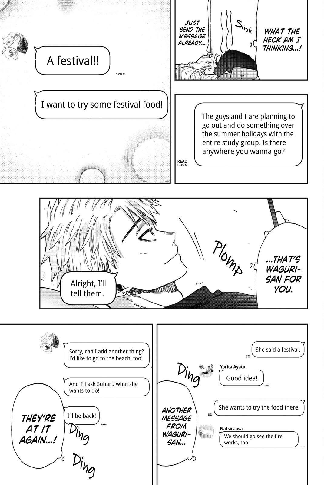 Kaoru Hana wa Rin to Saku Chapter 27 - Page 12 in English