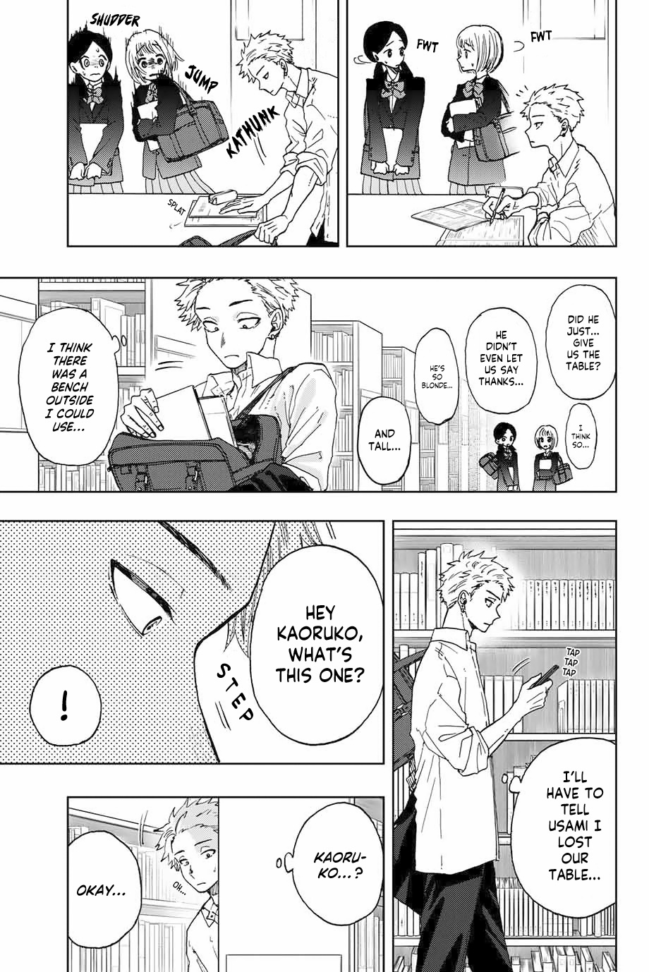 Kaoru Hana wa Rin to Saku Chapter 3 - Page 15 in English