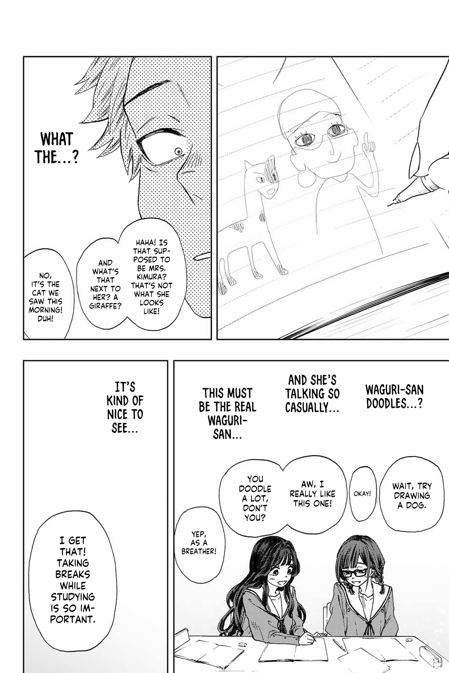 Kaoru Hana wa Rin to Saku Chapter 3 - Page 18 in English
