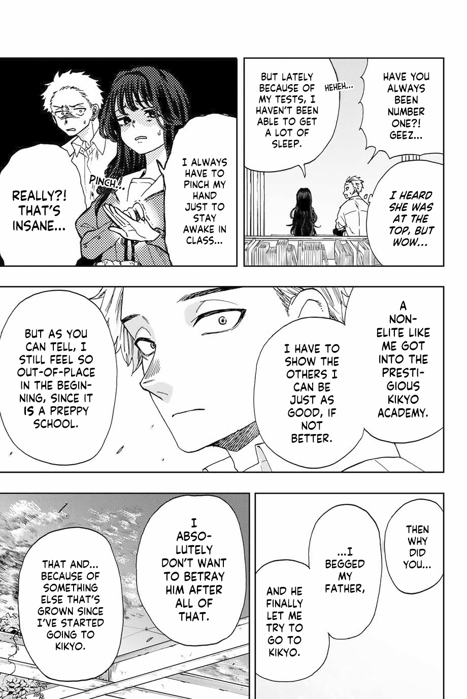 Kaoru Hana wa Rin to Saku Chapter 3 - Page 27 in English