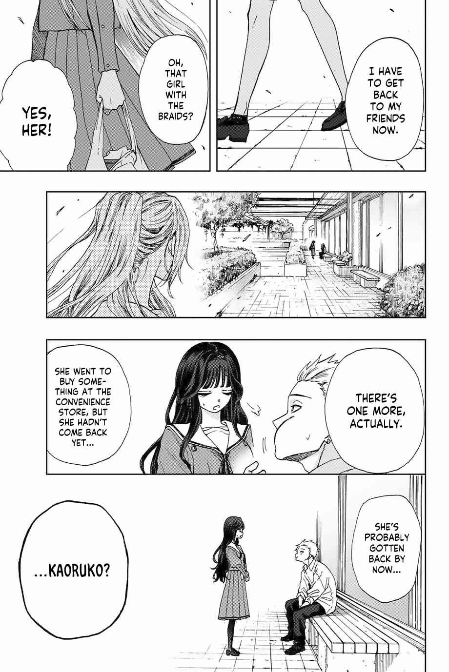Kaoru Hana wa Rin to Saku Chapter 3 - Page 33 in English