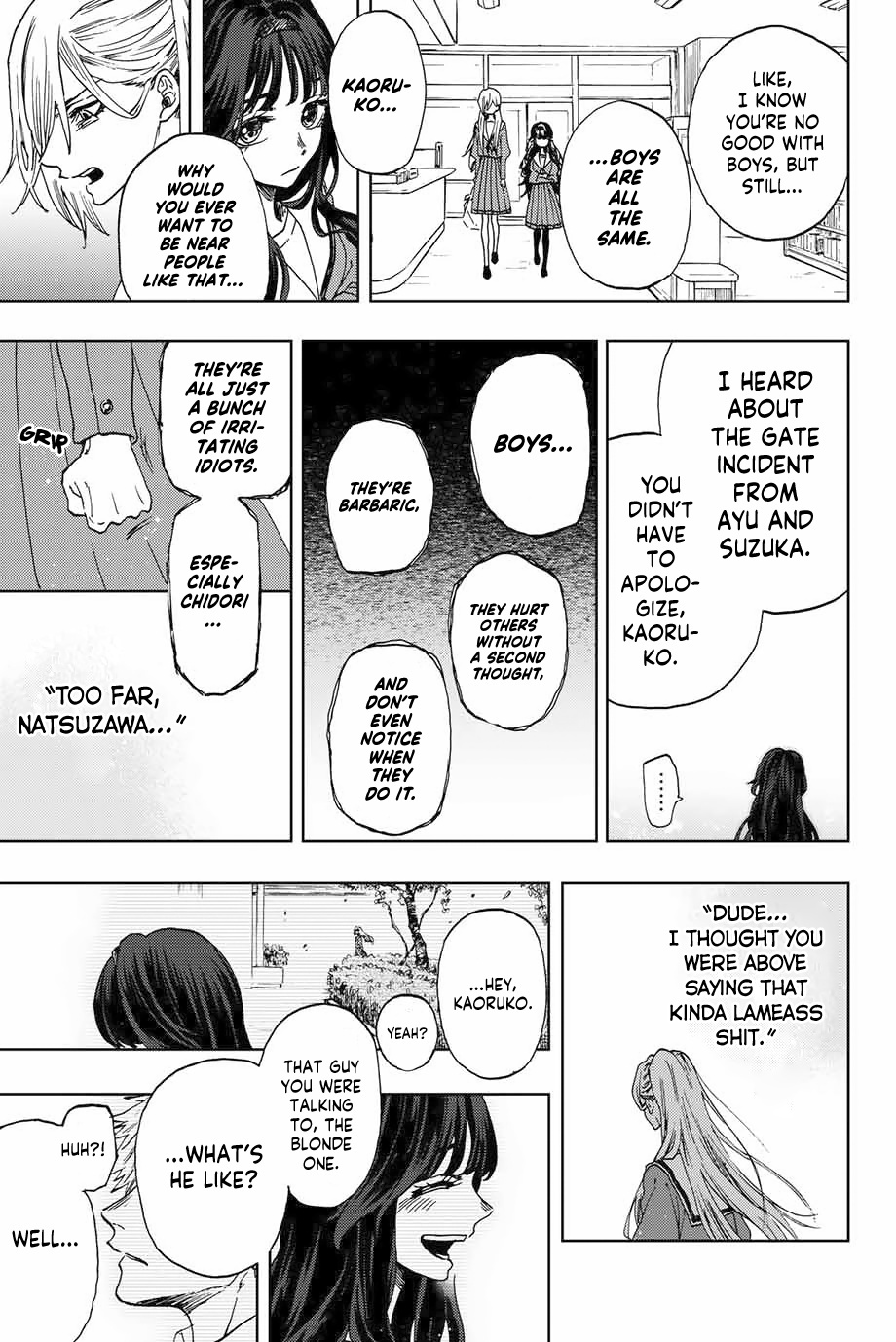 Kaoru Hana wa Rin to Saku Chapter 4 - Page 15 in English