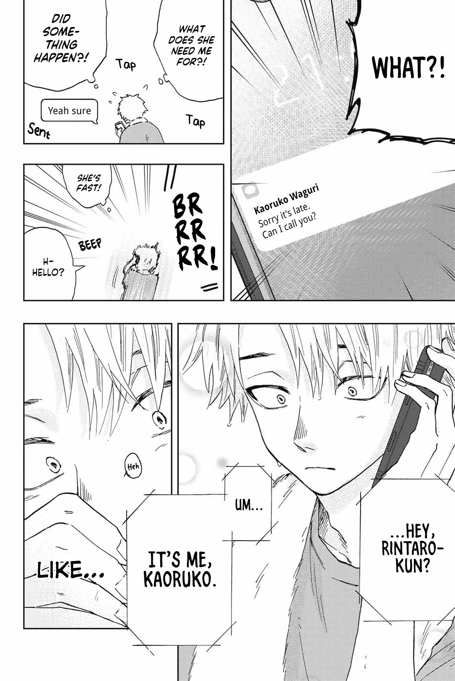 Kaoru Hana wa Rin to Saku Chapter 4 - Page 18 in English