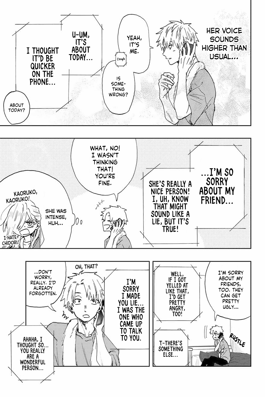 Kaoru Hana wa Rin to Saku Chapter 4 - Page 19 in English