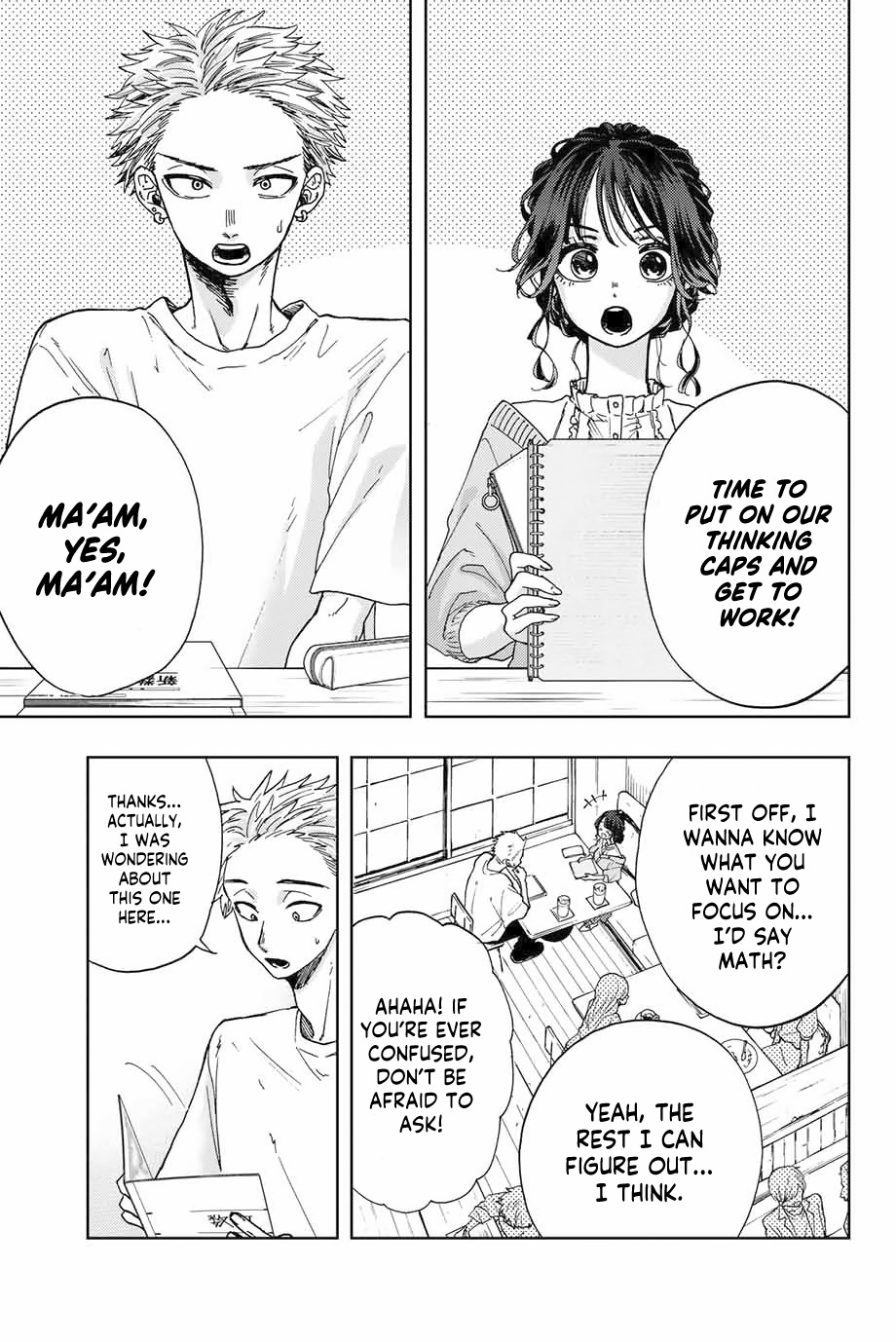 Kaoru Hana wa Rin to Saku Chapter 5 - Page 12 in English