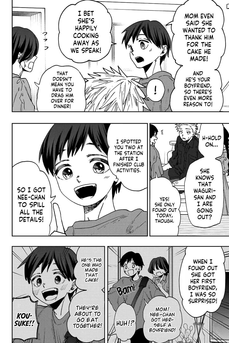 Kaoru Hana wa Rin to Saku Chapter 55 - Page 3 in English