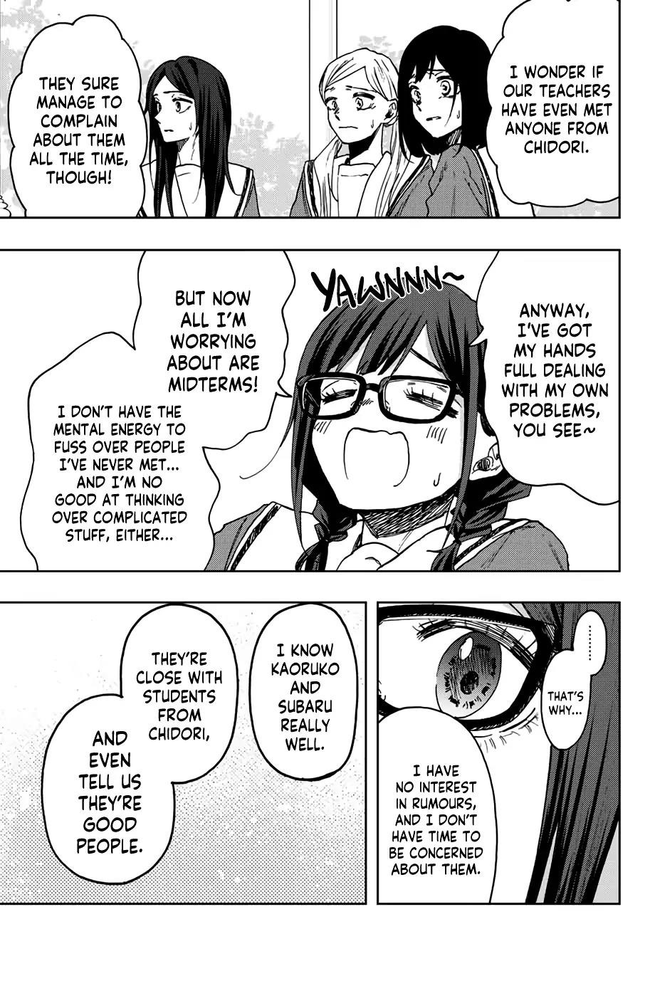 Kaoru Hana wa Rin to Saku Chapter 61 - Page 8 in English