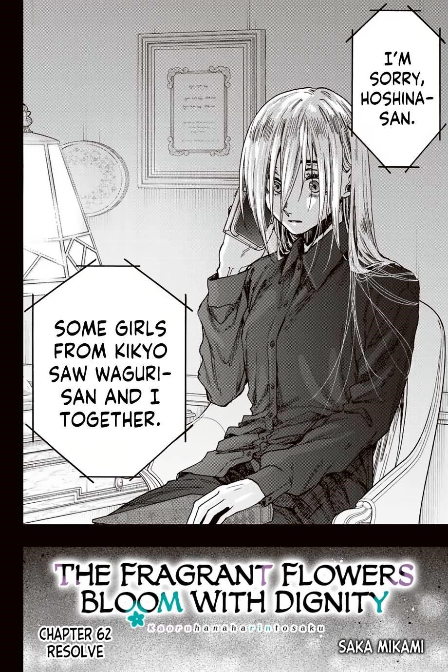 Kaoru Hana wa Rin to Saku Chapter 62 - Page 3 in English