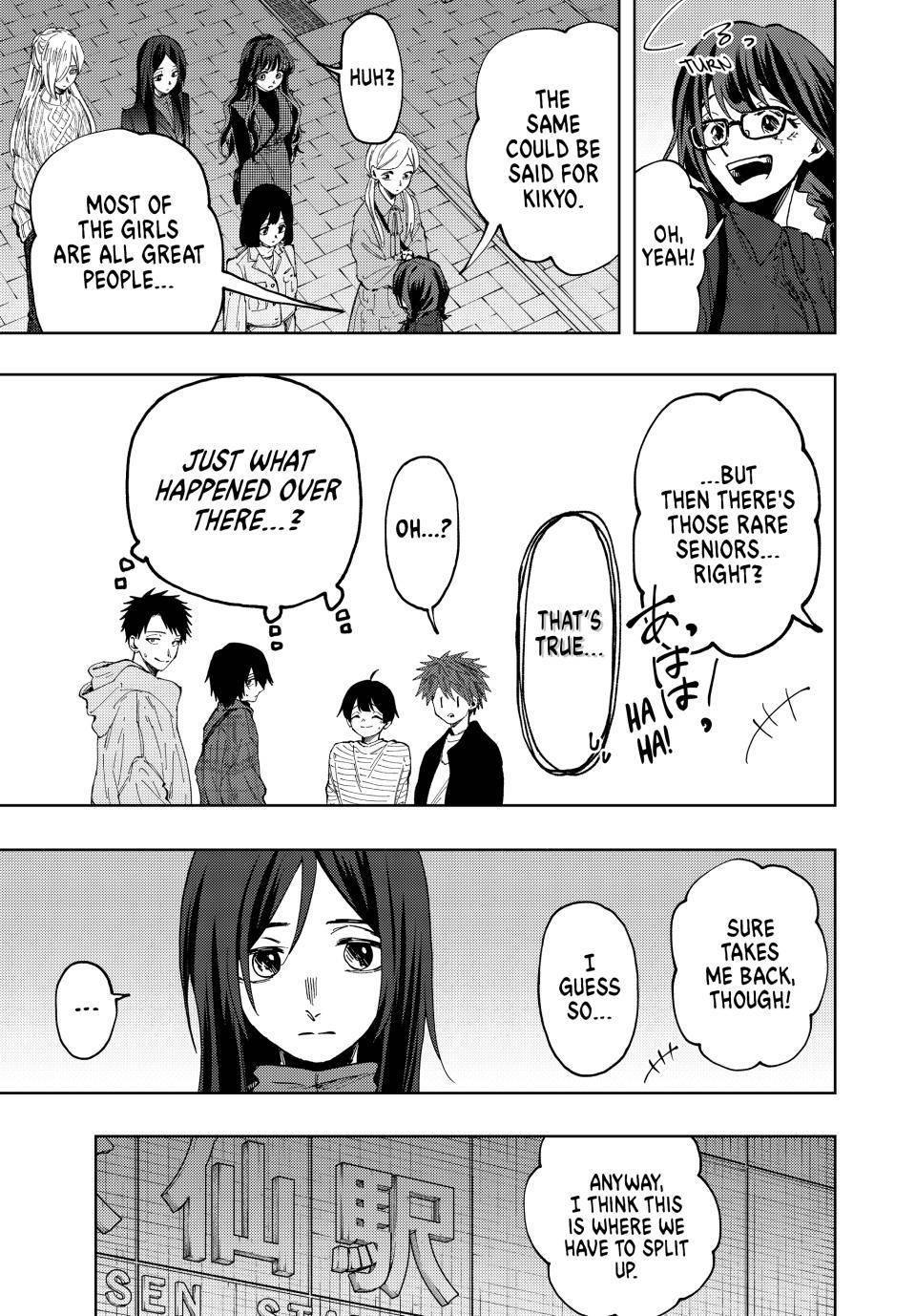 Kaoru Hana wa Rin to Saku Chapter 72 - Page 9 in English