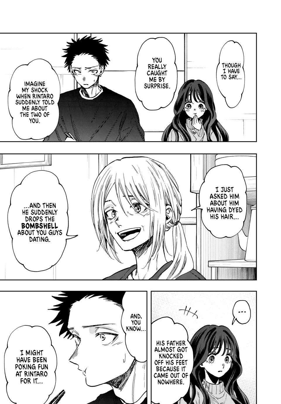 Kaoru Hana wa Rin to Saku Chapter 74 - Page 15 in English