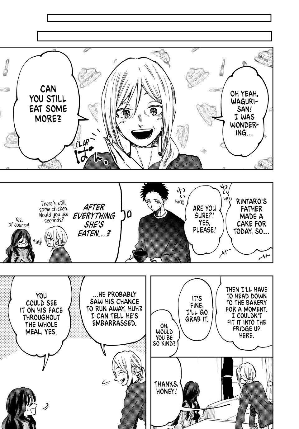 Kaoru Hana wa Rin to Saku Chapter 74 - Page 17 in English