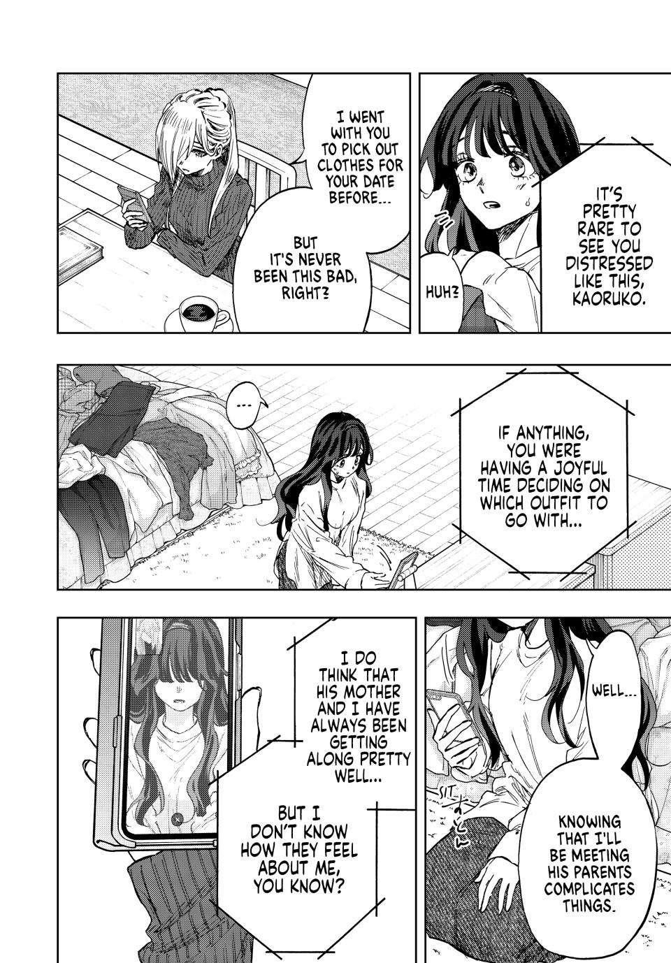 Kaoru Hana wa Rin to Saku Chapter 74 - Page 4 in English