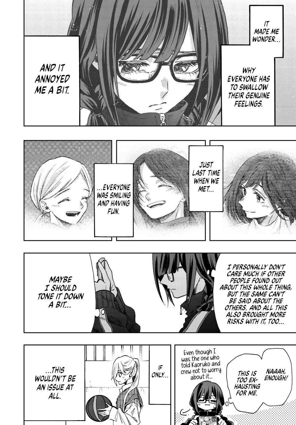 Kaoru Hana wa Rin to Saku Chapter 77 - Page 18 in English
