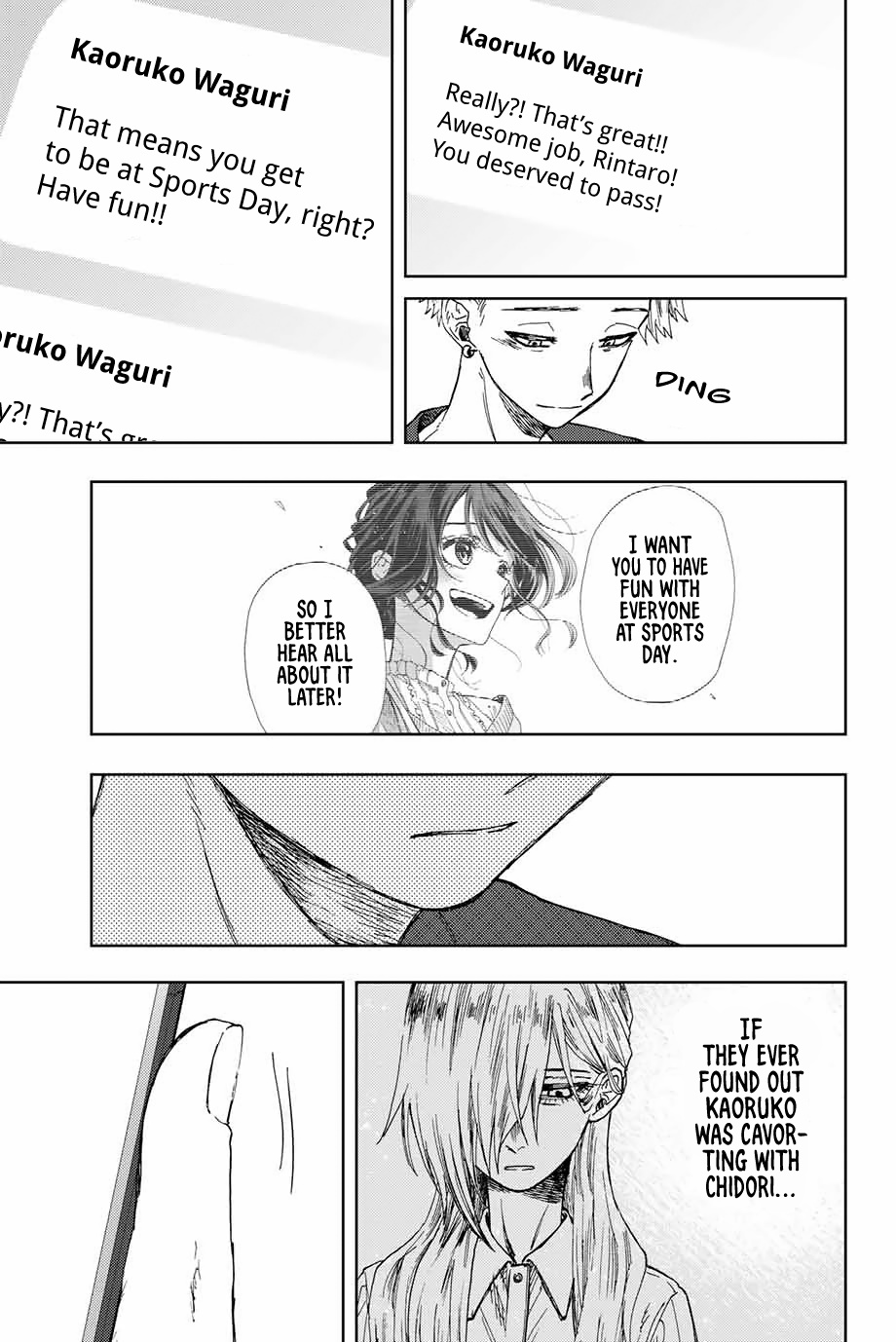 Kaoru Hana wa Rin to Saku Chapter 8 - Page 12 in English