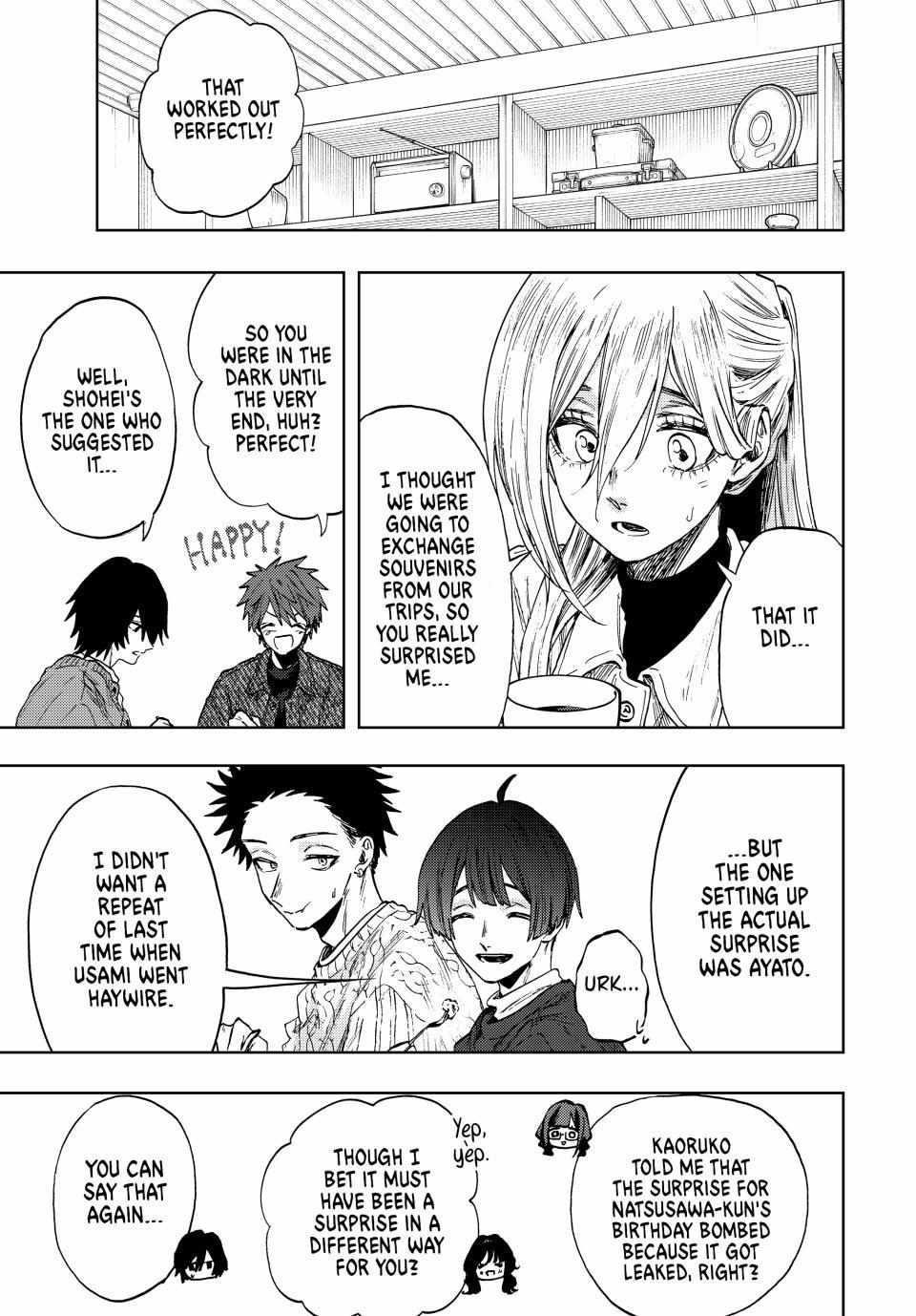Kaoru Hana wa Rin to Saku Chapter 80 - Page 3 in English
