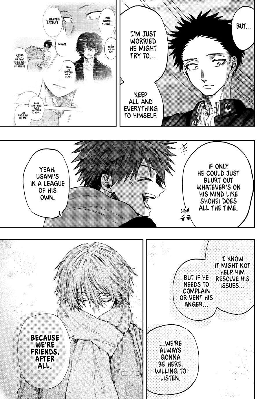 Kaoru Hana wa Rin to Saku Chapter 90 - Page 13 in English