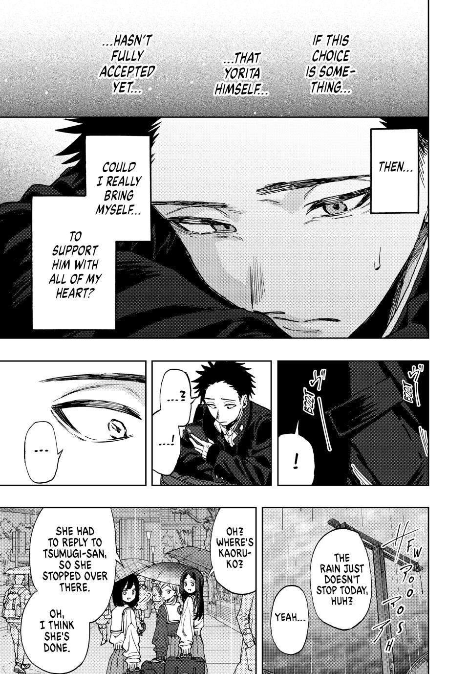 Kaoru Hana wa Rin to Saku Chapter 91 - Page 5 in English