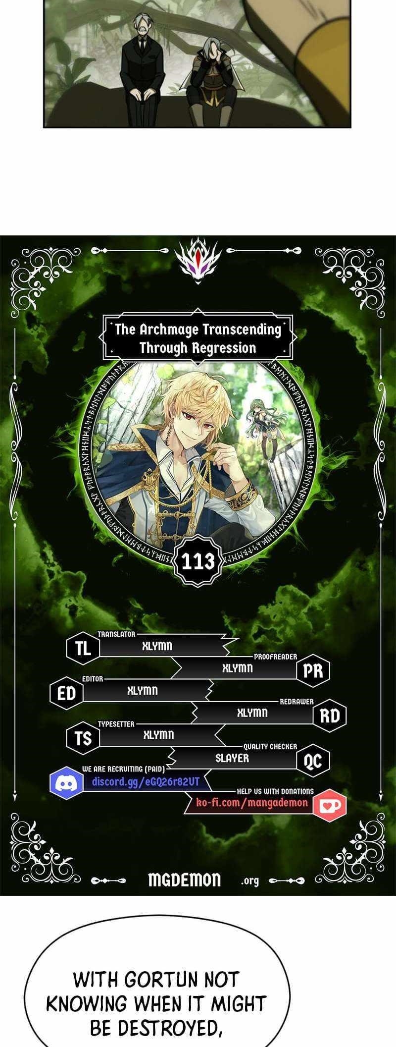 Archmage Transcending Through Regression Chapter 113 - Page 3 in English