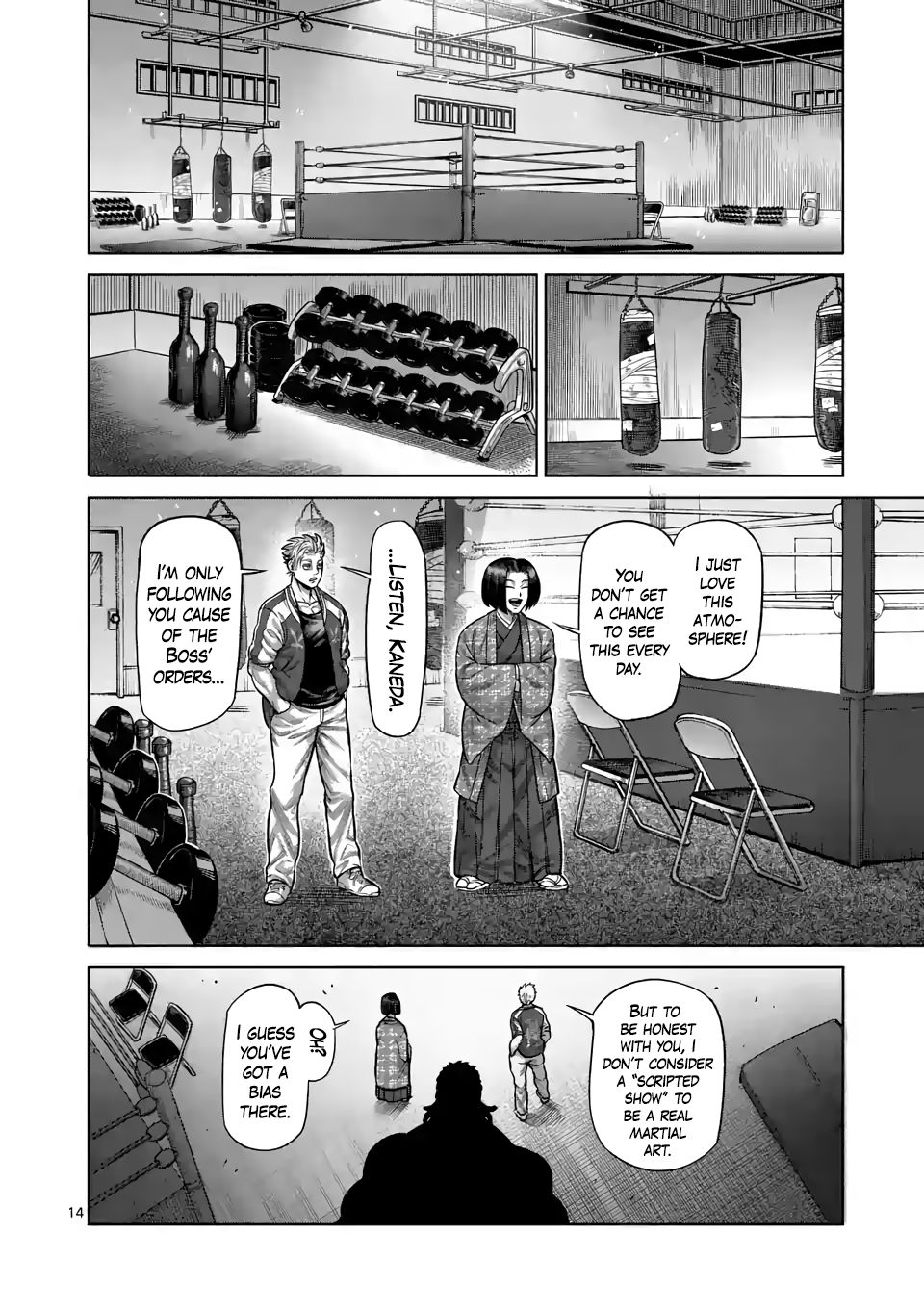 Kengan Omega Chapter 10 - Page 14 in English