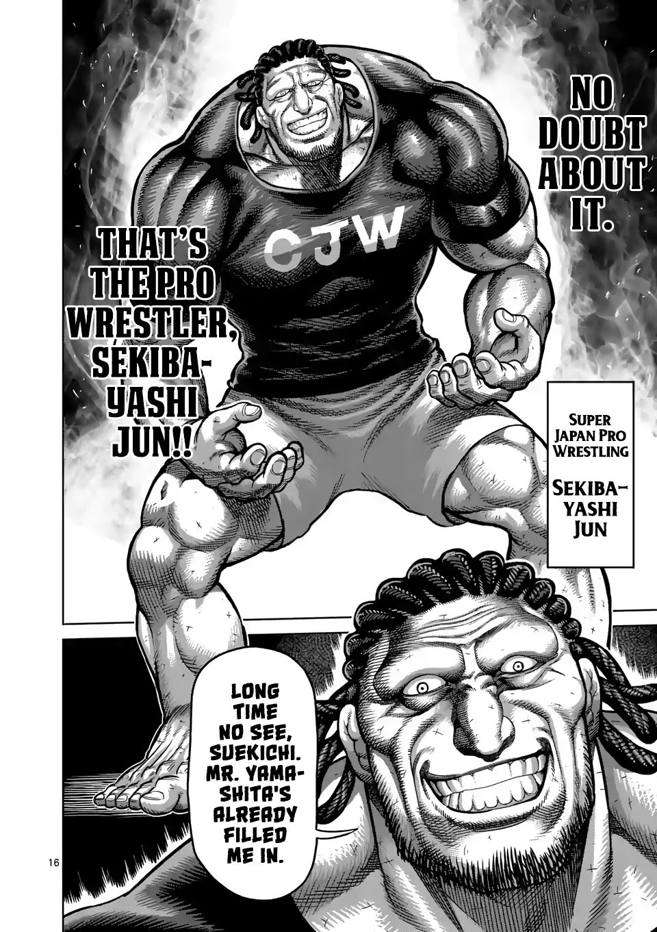 Kengan Omega Chapter 10 - Page 16 in English